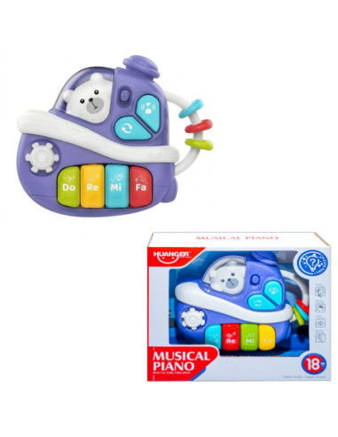HE0573,Orga pentru bebelusi, Vaporas, cu baterii
