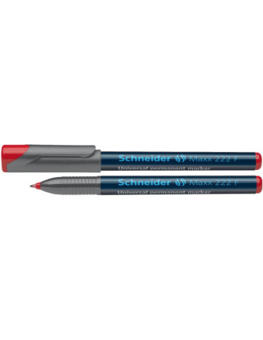 SD-4046/ROSU-10,Marker OHP fin permanent Schneider 222 0.7 mm ROSU - Set 10