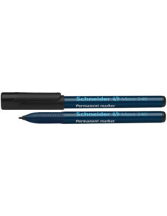SD-3030/NEGRU-10,Marker permanent varf rotund 2 mm Schneider 240 NEGRU - Set 10
