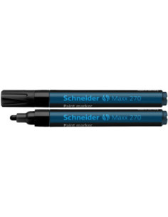 SD-2924/NEGRU-10,Marker cu vopsea 1-3 mm Schneider 270 NEGRU - Set 10