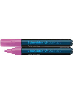 SD-2924/ROZ-10,Marker cu vopsea 1-3 mm Schneider 270 ROZ - Set 10