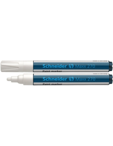 SD-2924/ALB-10,Marker cu vopsea 1-3 mm Schneider 270 ALB - Set 10