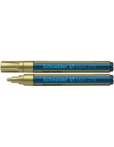 SD-2924/AURIU-10,Marker cu vopsea 1-3 mm Schneider 270 AURIU - Set 10