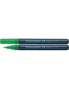 SD-5188/VERDE-10,Marker cu vopsea 1-2 mm Schneider 271 VERDE - Set 10