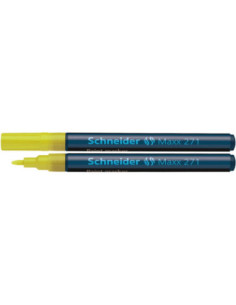 SD-5188/GALBEN-10,Marker cu vopsea 1-2 mm Schneider 271 GALBEN - Set 10