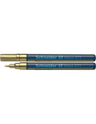 SD-5188/AURIU-10,Marker cu vopsea 1-2 mm Schneider 271 AURIU - Set 10