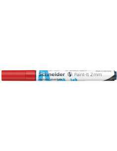 SD-PMK017/ROSU-10,Marker cu vopsea acrilica Paint-It 310 2 mm Schneider ROSU - Set 10