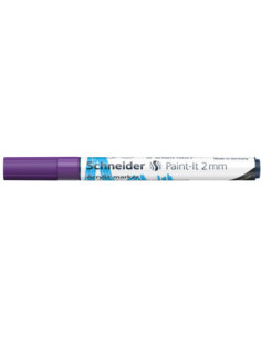 SD-PMK017/MOV-10,Marker cu vopsea acrilica Paint-It 310 2 mm Schneider MOV - Set 10