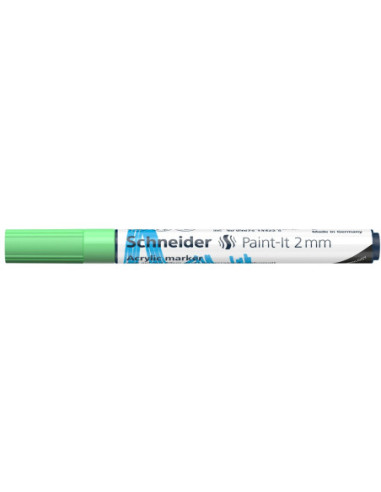 SD-PMK017/VERNIL-10,Marker cu vopsea acrilica Paint-It 310 2 mm Schneider VERNIL - Set 10