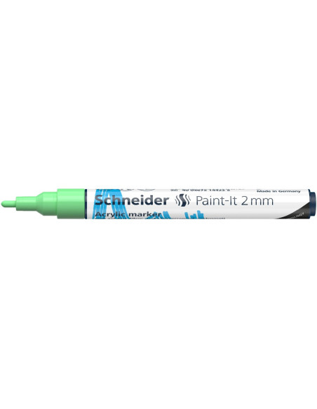 SD-PMK017/VERNIL-10,Marker cu vopsea acrilica Paint-It 310 2 mm Schneider VERNIL - Set 10