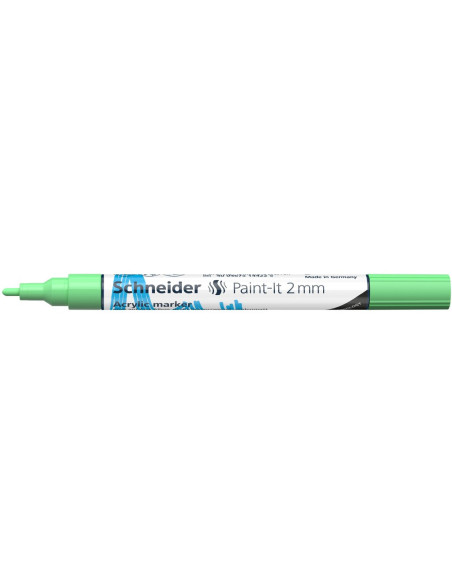 SD-PMK017/VERNIL-10,Marker cu vopsea acrilica Paint-It 310 2 mm Schneider VERNIL - Set 10