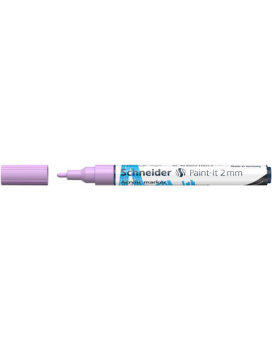 SD-PMK017/VIOLET-10,Marker cu vopsea acrilica Paint-It 310 2 mm Schneider VIOLET - Set 10