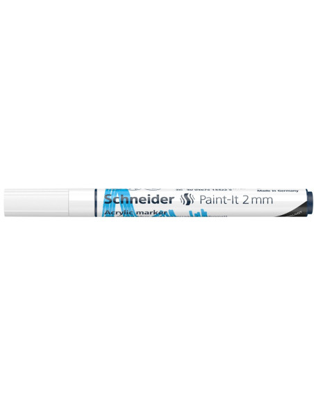SD-PMK017/ALB-10,Marker cu vopsea acrilica Paint-It 310 2 mm Schneider ALB - Set 10