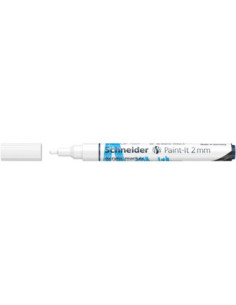 SD-PMK017/ALB-10,Marker cu vopsea acrilica Paint-It 310 2 mm Schneider ALB - Set 10 2