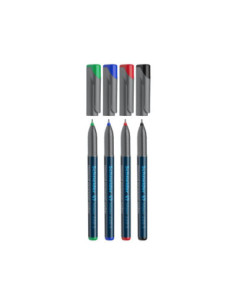 SD-2356,Marker OHP S fin permanent Schneider 4/set 220 0.4 mm 2