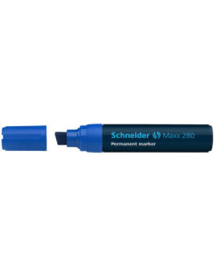 SD-2929/ALBASTRU-5,Marker permanent varf tesit 4-12 mm Schneider 280 ALBASTRU - Set 5