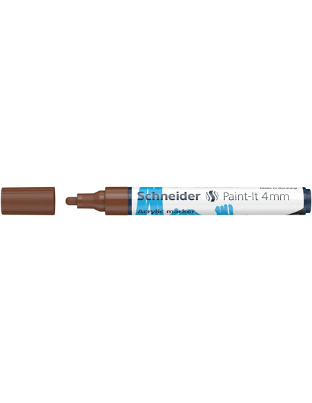 SD-PMK018/MARO-5,Marker cu vopsea acrilica Paint-It 320 4 mm Schneider MARO - Set 5