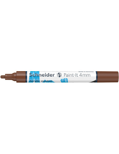 SD-PMK018/MARO-5,Marker cu vopsea acrilica Paint-It 320 4 mm Schneider MARO - Set 5