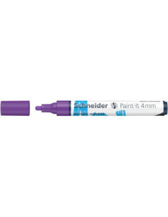 SD-PMK018/MOV-5,Marker cu vopsea acrilica Paint-It 320 4 mm Schneider MOV - Set 5 2