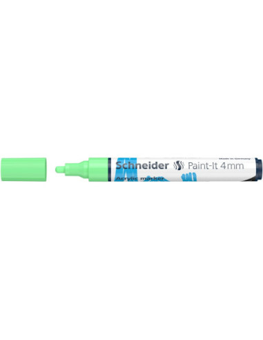 SD-PMK018/VERNIL-5,Marker cu vopsea acrilica Paint-It 320 4 mm Schneider VERNIL - Set 5