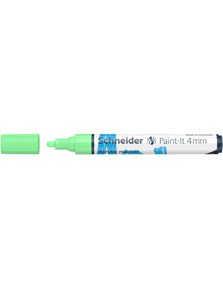 SD-PMK018/VERNIL-5,Marker cu vopsea acrilica Paint-It 320 4 mm Schneider VERNIL - Set 5
