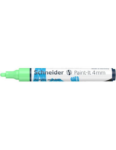 SD-PMK018/VERNIL-5,Marker cu vopsea acrilica Paint-It 320 4 mm Schneider VERNIL - Set 5