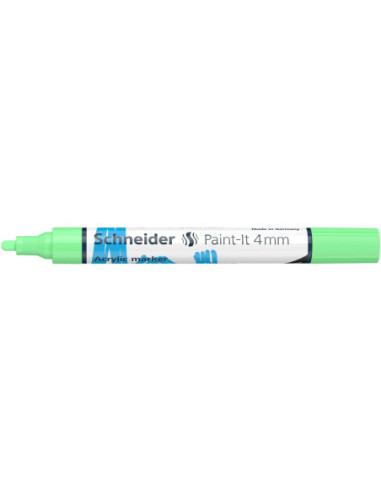 SD-PMK018/VERNIL-5,Marker cu vopsea acrilica Paint-It 320 4 mm Schneider VERNIL - Set 5