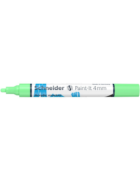 SD-PMK018/VERNIL-5,Marker cu vopsea acrilica Paint-It 320 4 mm Schneider VERNIL - Set 5