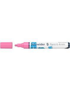 SD-PMK018/ROZPAL-5,Marker cu vopsea acrilica Paint-It 320 4 mm Schneider ROZPAL - Set 5 2