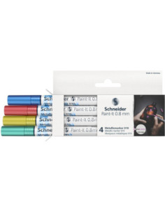 SD-PMK042,Marker metalic Schneider Paint-It 010 0,8 mm 4 buc/set2 2