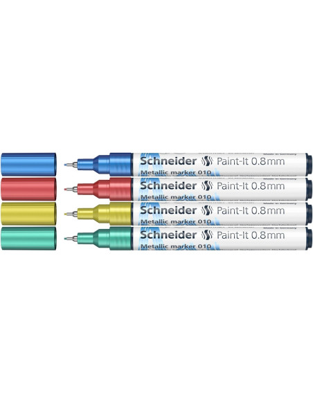 SD-PMK042,Marker metalic Schneider Paint-It 010 0,8 mm 4 buc/set2