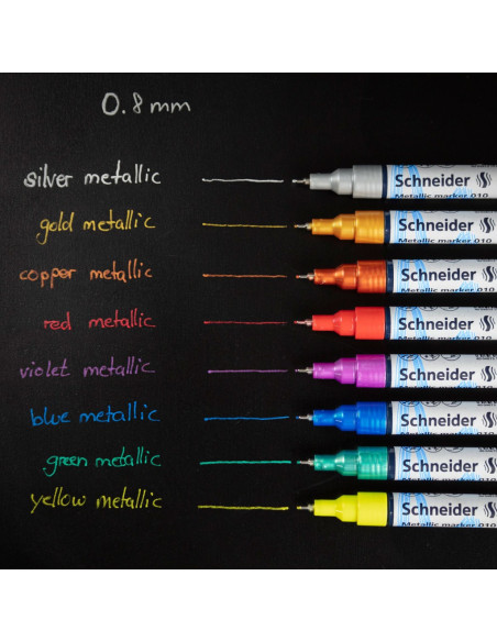 SD-PMK042,Marker metalic Schneider Paint-It 010 0,8 mm 4 buc/set2