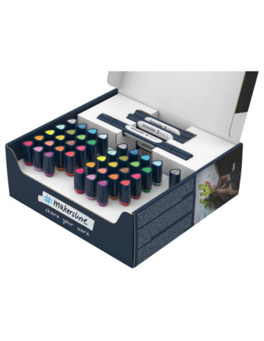 SD-PMK069,Twinmarker Schneider Paint-It 040 brush + round complete set V1 52 buc ass