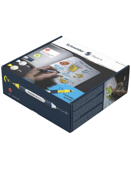 SD-PMK069,Twinmarker Schneider Paint-It 040 brush + round complete set V1 52 buc ass