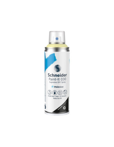 SD-SCH001/GALBENDESCHISPASTEL,Spray Schneider Supreme Paint-It 030 GALBENDESCHISPASTEL
