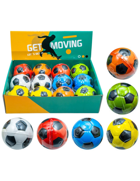 MSE-63FTB-12,Minge Super elastica, 6.3 cm, Fotbal, 12 buc/cutie - Set 12