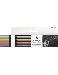SD-PMK053,Liner metalic Schneider Paint-It 020 1-2 mm 4 buc/set 2