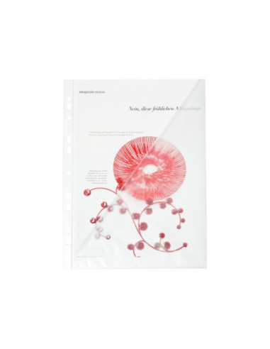 SD-6002-1000,Folie protectie documente A4 deschidere dubla Standard - Set 1000