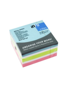 SD-NOT100,Cub notite adezive 75 x 75 mm 400 file multicolor Info Notes
