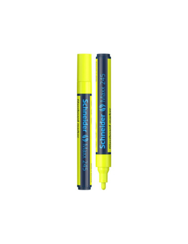 SD-MKP032/GALBEN,Marker pentru sticla Schneider Maxx 245 GALBEN