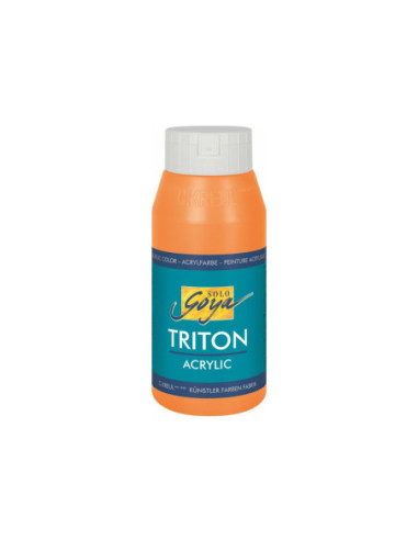 SD-SKP065/GENUINEORANGE,Vopsea acrilica mata Kreul Solo Goya Triton 750 ml GENUINEORANGE