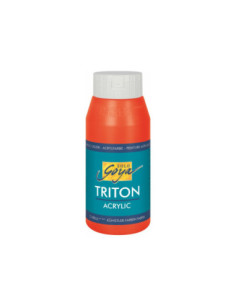 SD-SKP065/GENUINERED,Vopsea acrilica mata Kreul Solo Goya Triton 750 ml GENUINERED