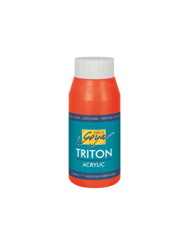 SD-SKP065/GENUINERED,Vopsea acrilica mata Kreul Solo Goya Triton 750 ml GENUINERED