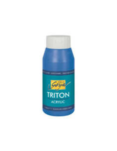 SD-SKP065/CERULEANBLUE,Vopsea acrilica mata Kreul Solo Goya Triton 750 ml CERULEANBLUE