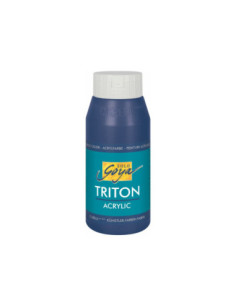 SD-SKP065/DARKBLUE,Vopsea acrilica mata Kreul Solo Goya Triton 750 ml DARKBLUE