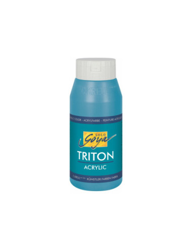 SD-SKP065/TURQUOISEBLUE,Vopsea acrilica mata Kreul Solo Goya Triton 750 ml TURQUOISEBLUE
