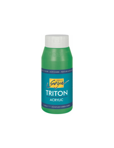 SD-SKP065/PERMANENTGREEN,Vopsea acrilica mata Kreul Solo Goya Triton 750 ml PERMANENTGREEN