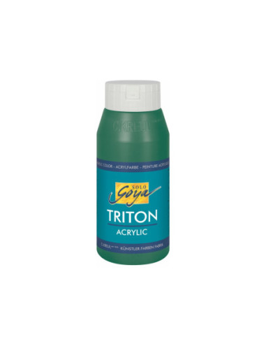 SD-SKP065/DARKGREEN,Vopsea acrilica mata Kreul Solo Goya Triton 750 ml DARKGREEN