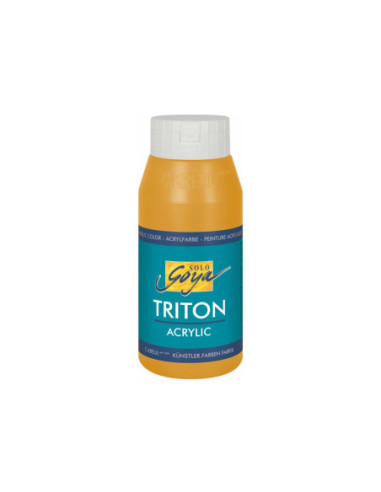 SD-SKP065/BRILLIANTOCHERLIGHT,Vopsea acrilica mata Kreul Solo Goya Triton 750 ml BRILLIANTOCHERLIGHT