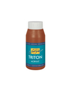 SD-SKP065/DARKOXIDEBROWN,Vopsea acrilica mata Kreul Solo Goya Triton 750 ml DARKOXIDEBROWN